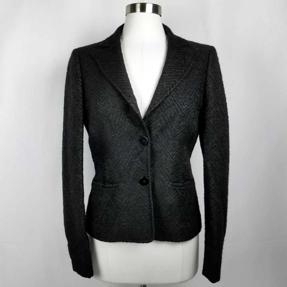 Santorelli Black "Erika" Blazer Sz 6